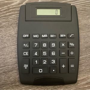 New Black large Calculator. Perfect condition